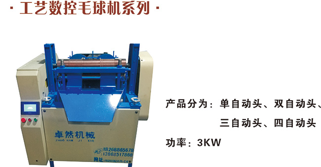 工藝數(shù)控毛（帽）球機(jī)